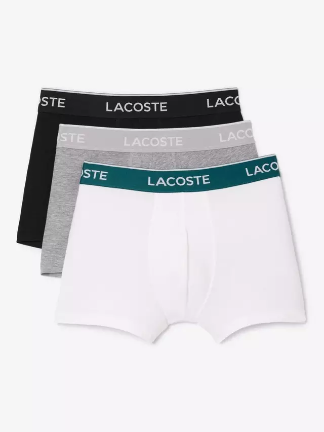 

Трусы Lacoste Logo Band 3 шт, разноцветный