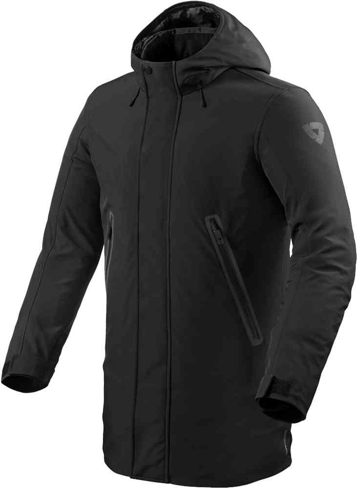 Мотоциклетная текстильная куртка Trafalgar H2O Revit, черный цена и фото