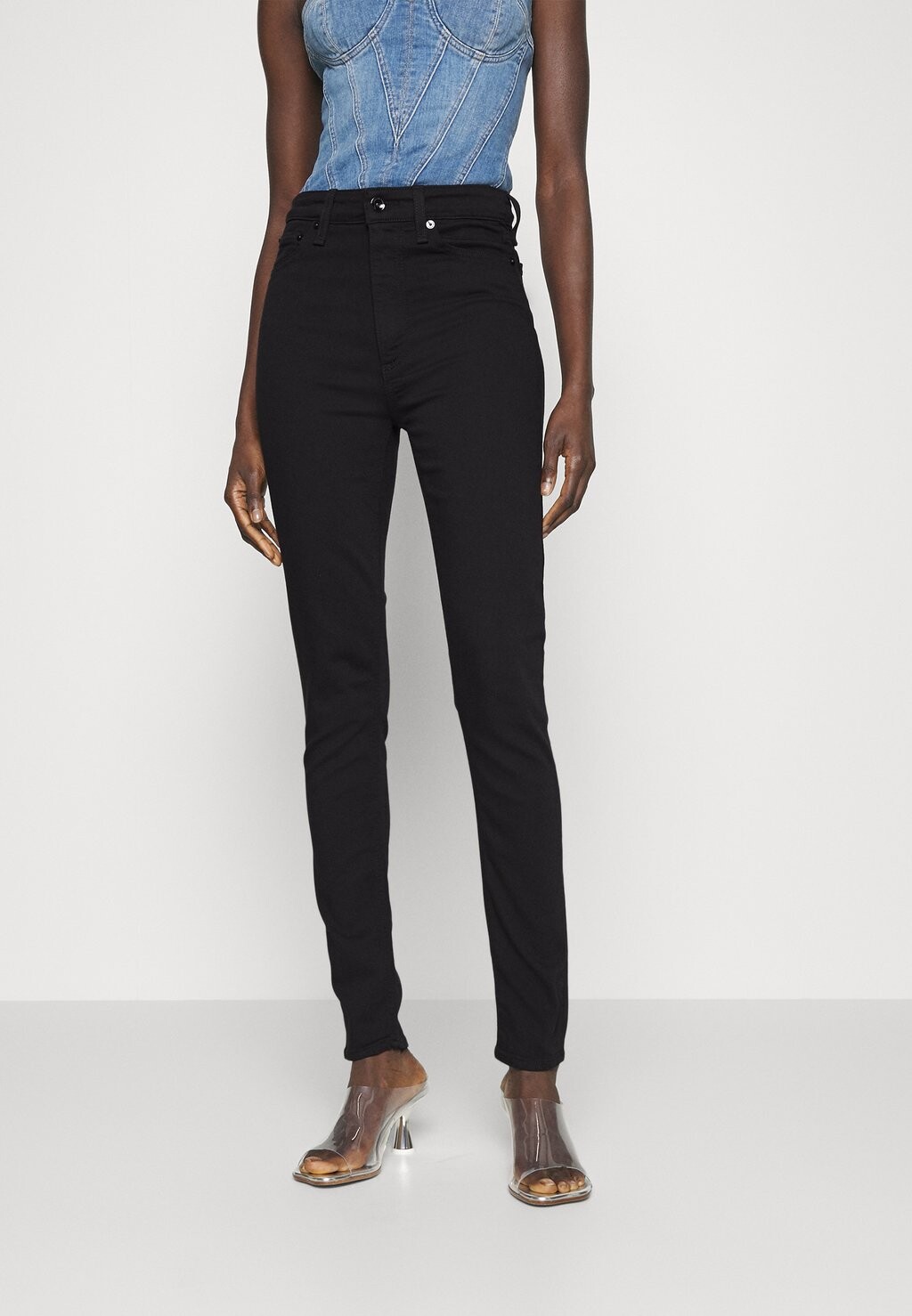 

Джинсы Skinny Fit rag & bone, черный