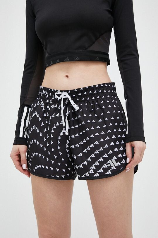 

Шорты для бега Run It Brand Love adidas, черный