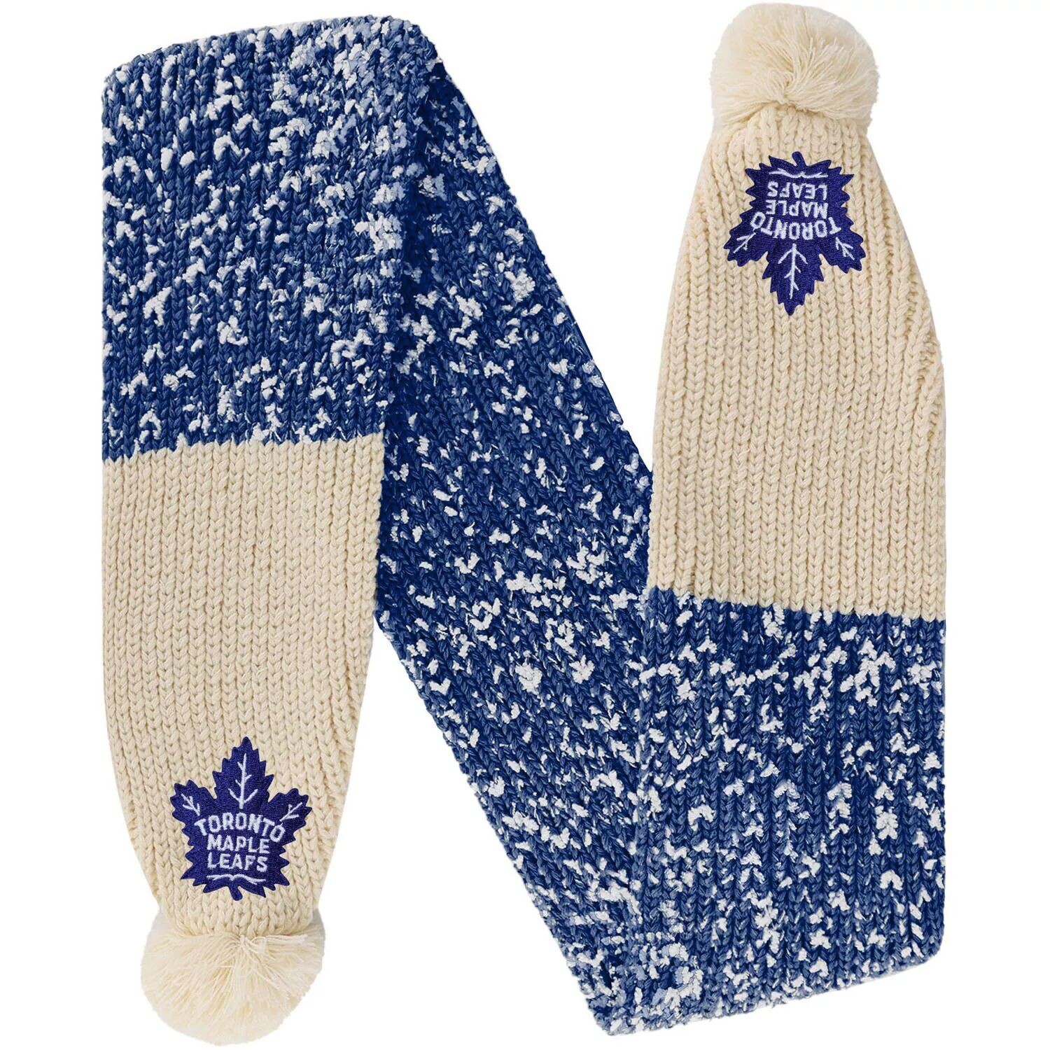 

Шарф-конфетти FOCO Toronto Maple Leafs с помпоном