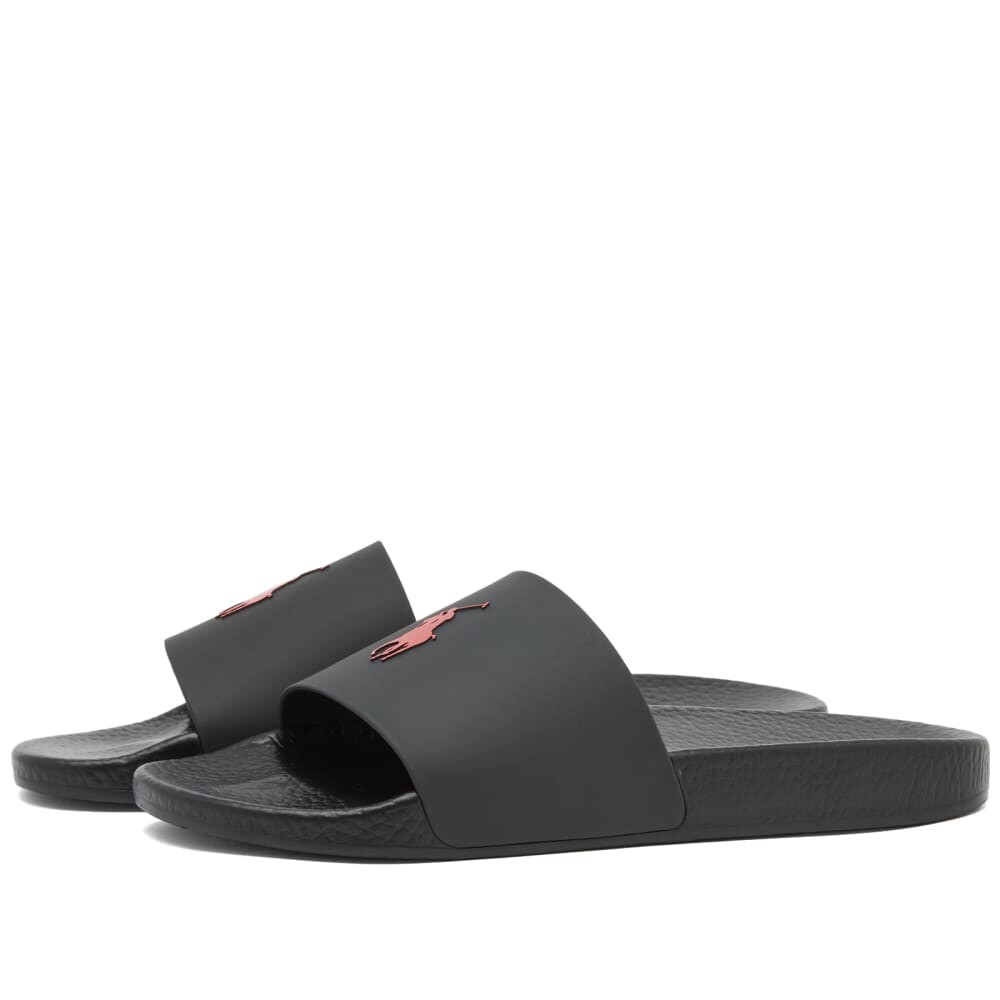 

Шлепанцы для бассейна Polo Ralph Lauren, черный