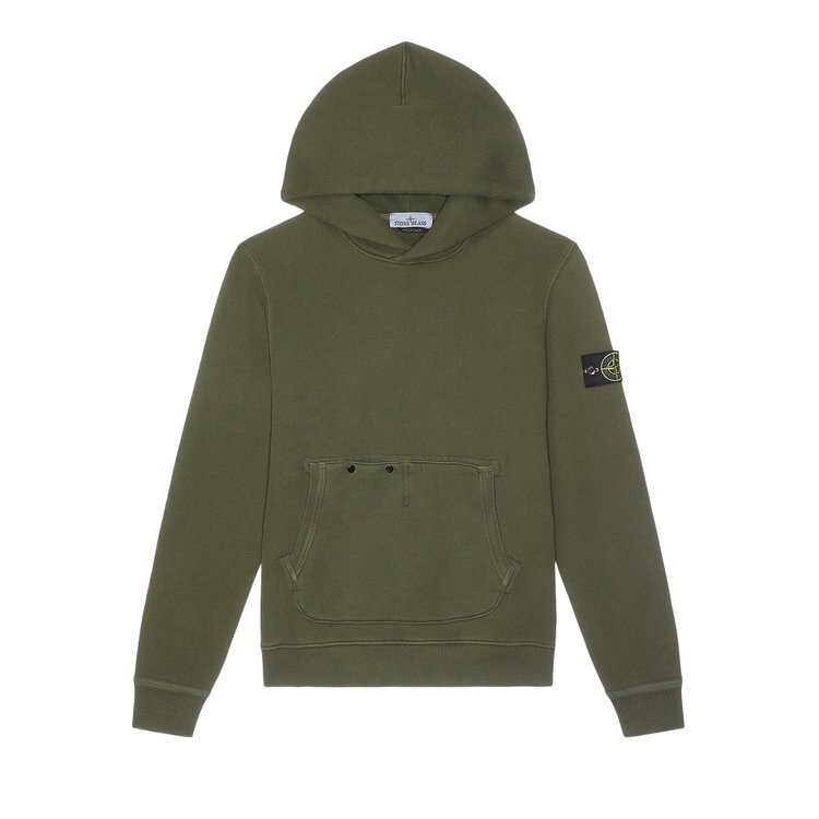 

Худи Stone Island Compass Badge Hoodie, цвет Musk