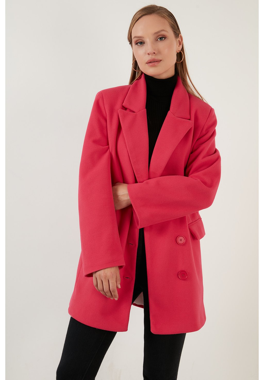 Короткое пальто LELA, розовый