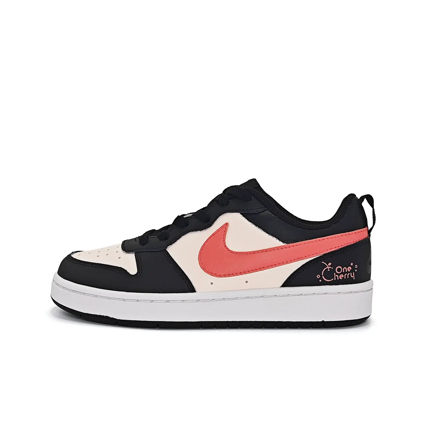 

Кроссовки Nike Court Borough 2 Skateboarding Shoes Women's Low-top Black/Red, черный