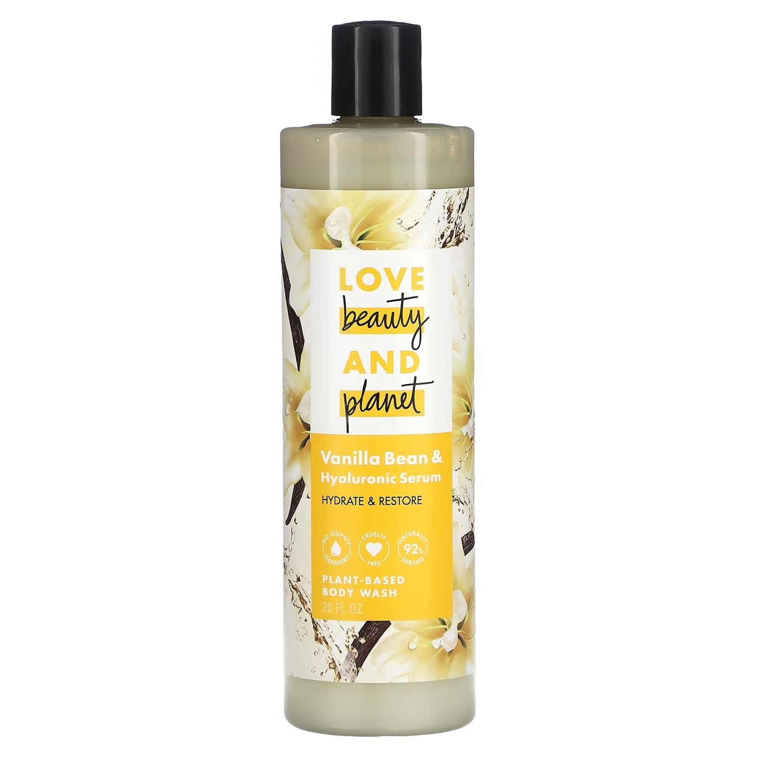 

Гель для душа Love Beauty and Planet с ванилью и гиалуроновой кислотой
