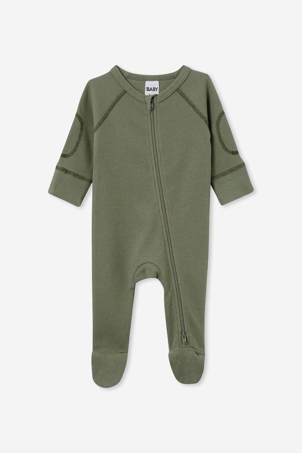 

Вафельный комбинезон с длинными рукавами США Cotton On