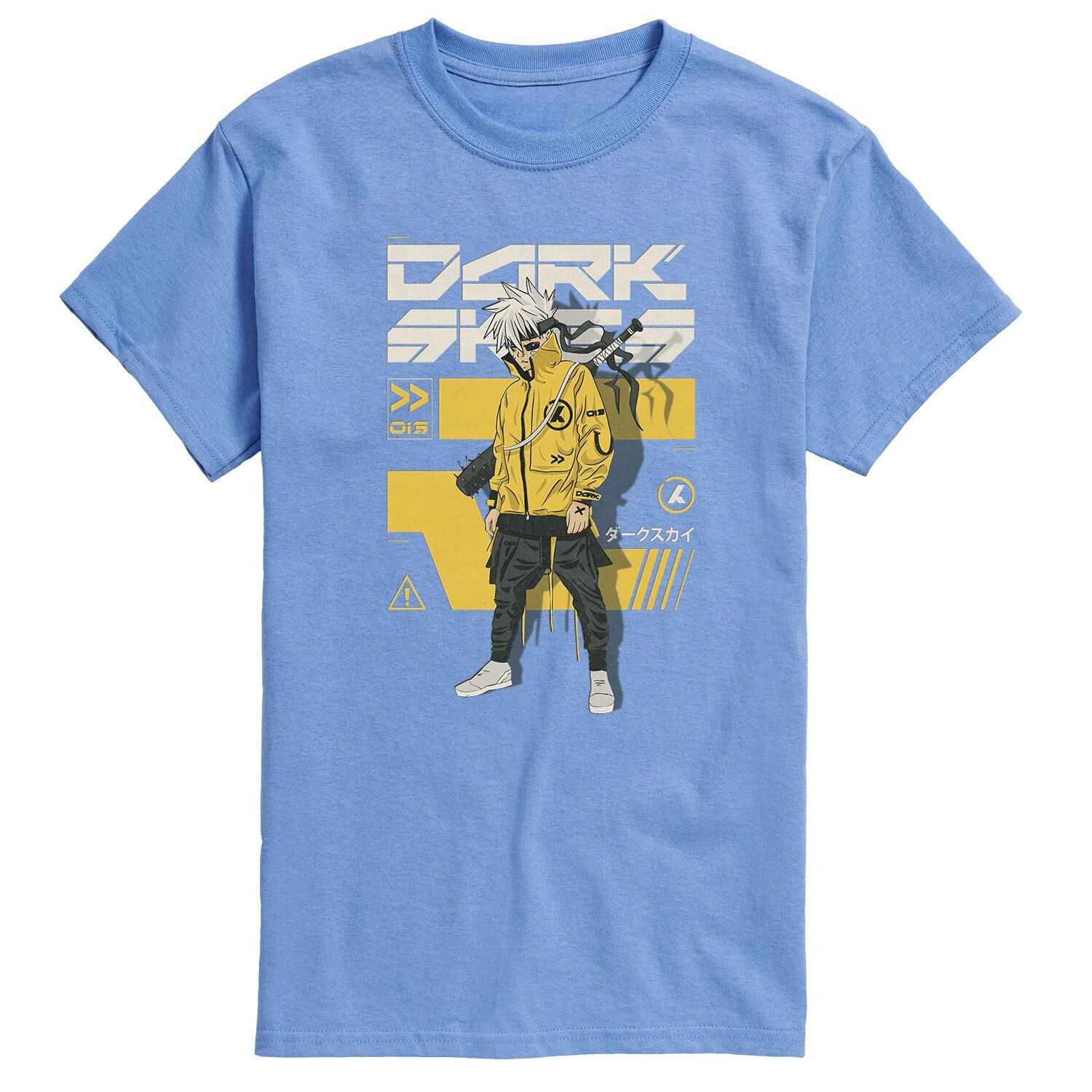 

Мужская футболка в стиле аниме Dark Skies Licensed Character