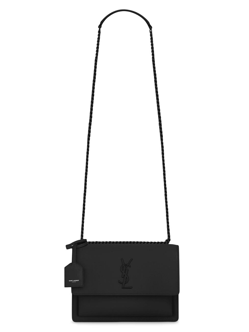 

Сумка Sunset среднего размера с цепочкой из гладкой кожи Saint Laurent
