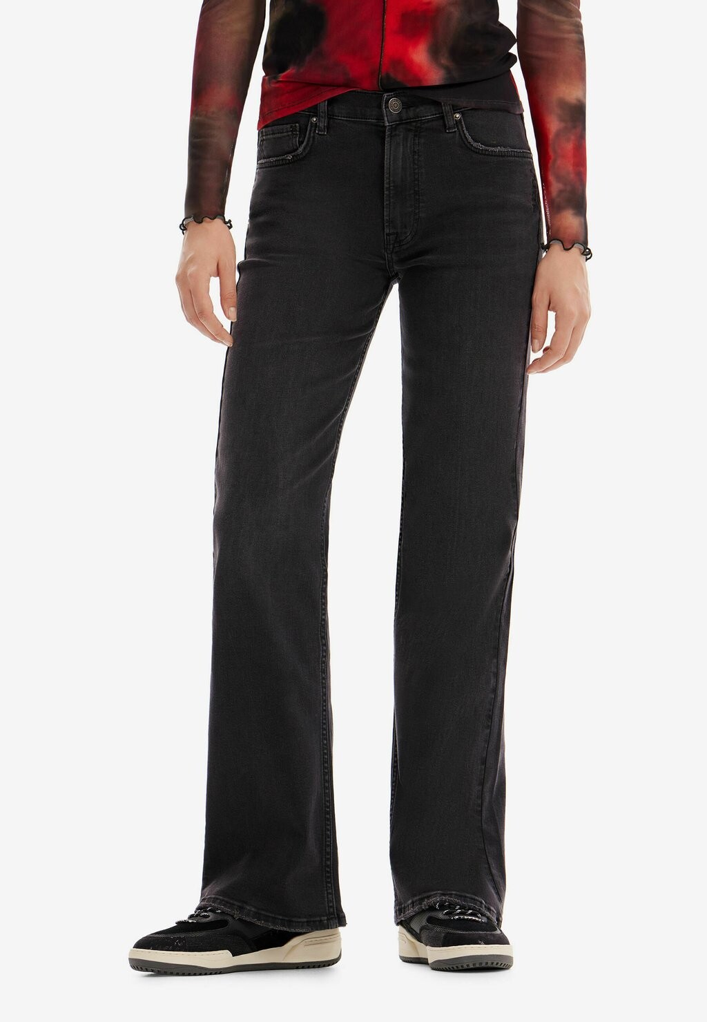 

Джинсы Bootcut Desigual, черный