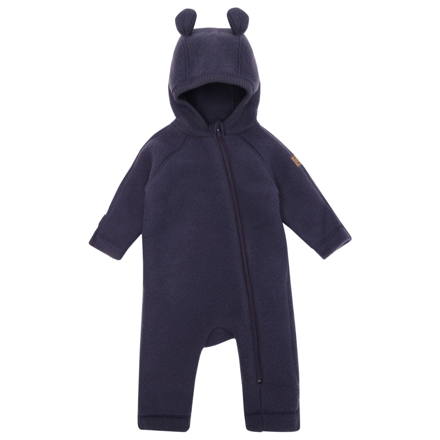Комбинезон Mikk-Line Wool Baby Suit with Ears, цвет Nightshade