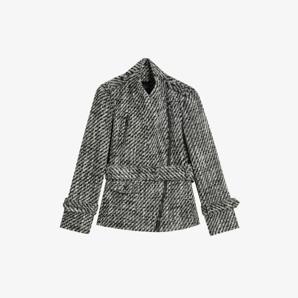 

Куртка Roseby с байкерским воротником Ted Baker, черный