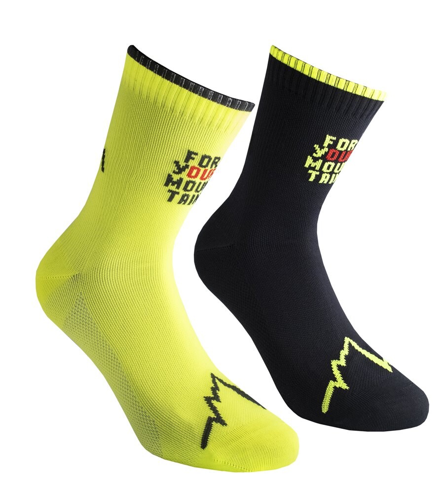 

Носки La Sportiva For Your Mountain, желтый
