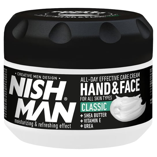 Крем для рук и лица, для всех типов кожи, 300мл Nishman Hand&Face Classic крем для лица и рук nishman classic 300 мл