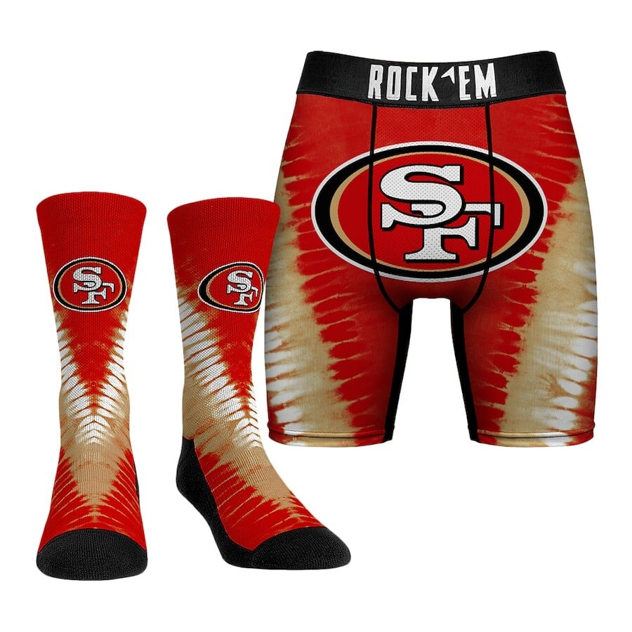 

Носки Rock Em Socks San Francisco 49Ers