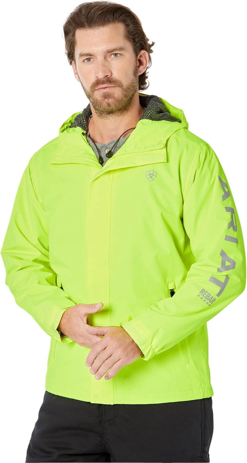 

Куртка Rebar Stormshell Logo Waterproof Jacket Ariat, цвет Safety Yellow