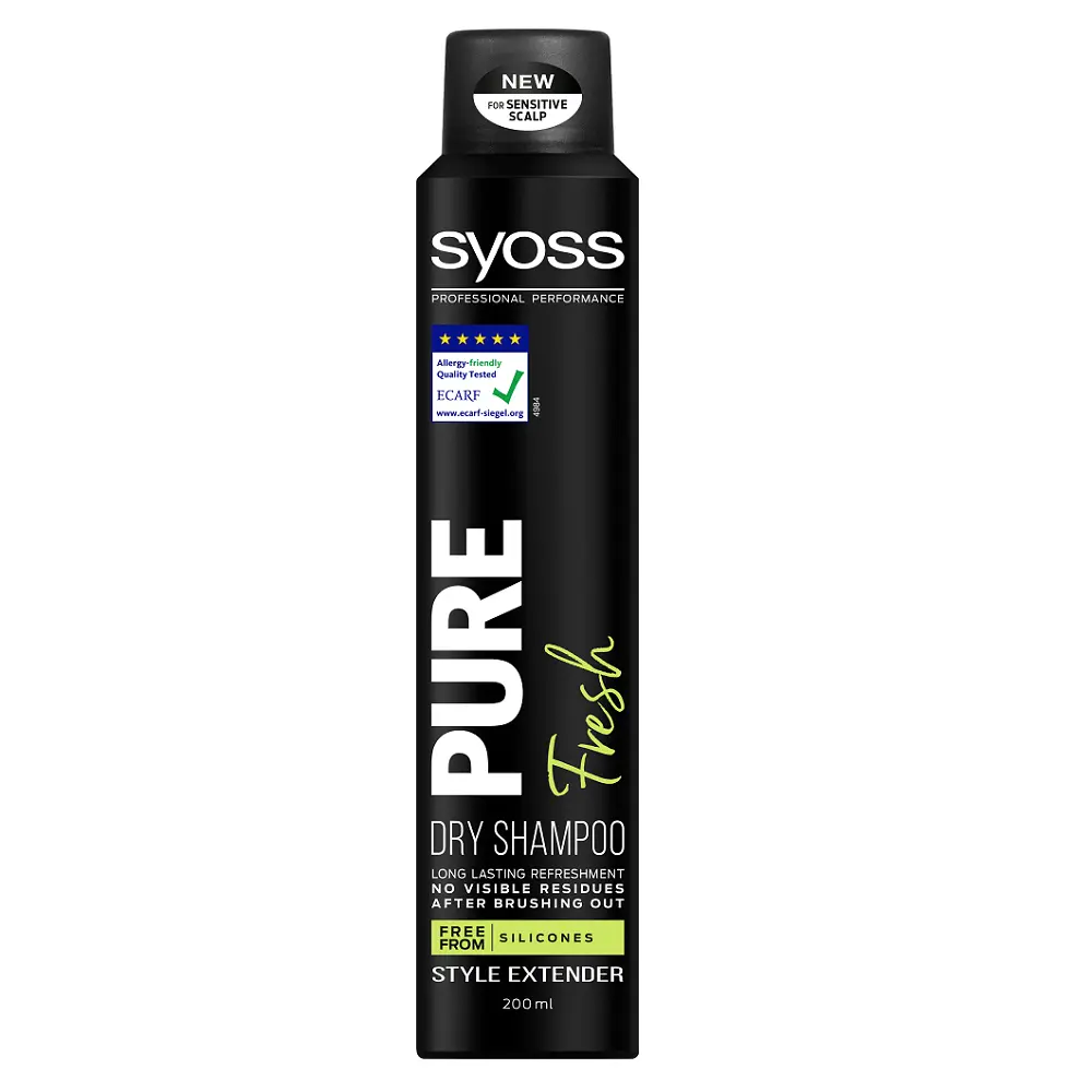 

Syoss Pure Fresh шампунь для сухих волос, 200 ml