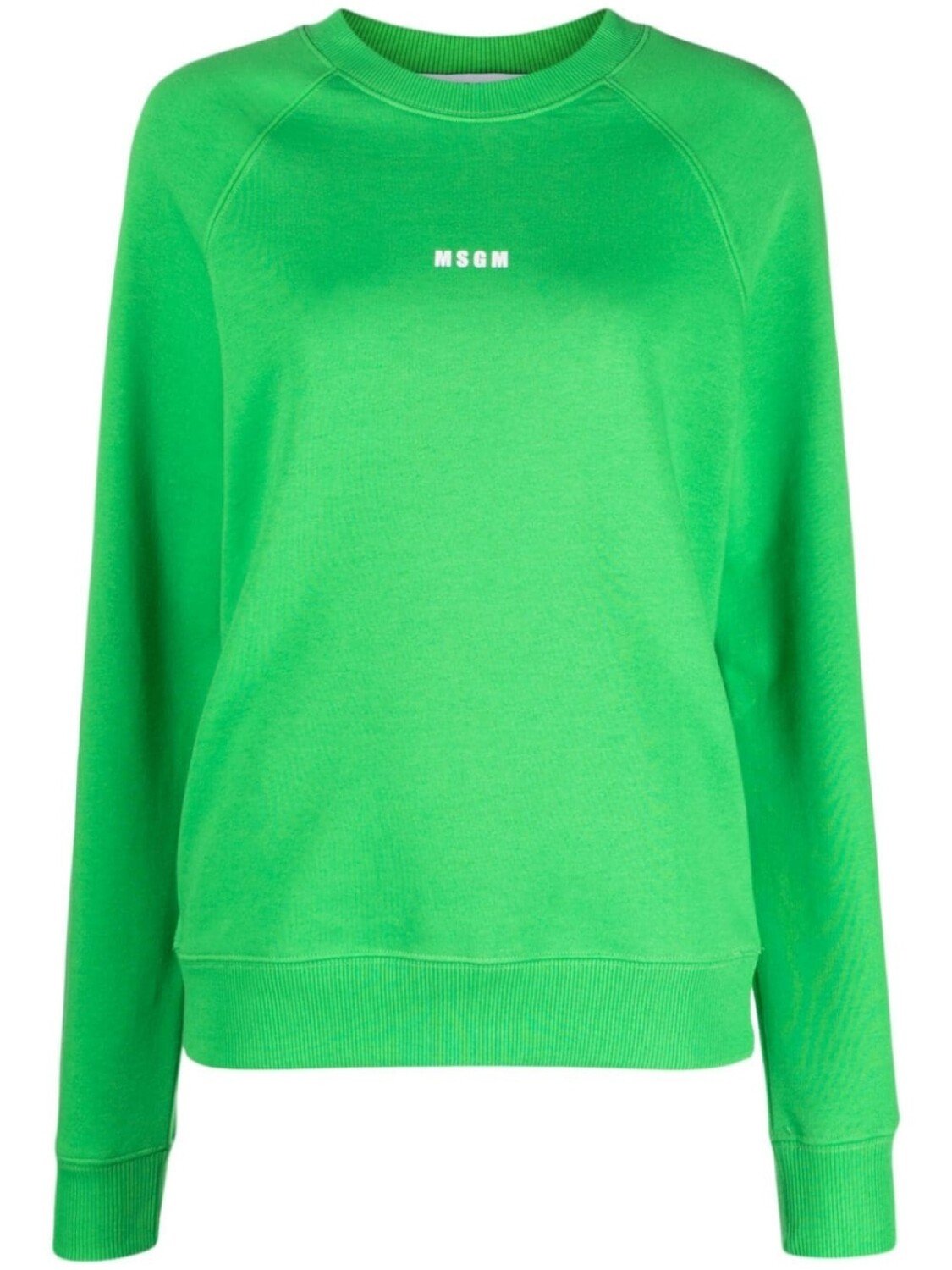 

MSGM толстовка с логотипом, зеленый