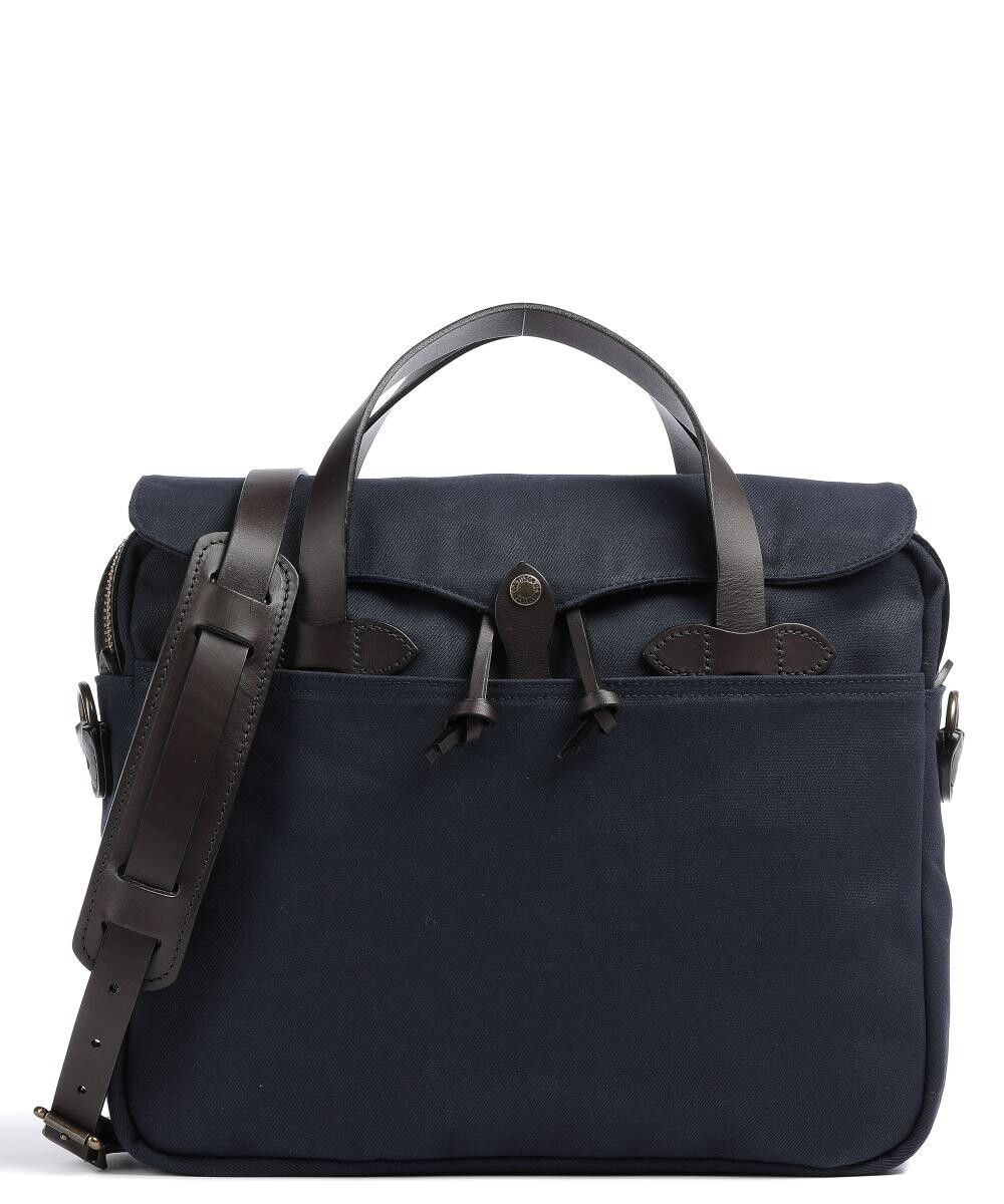 

Оригинальный портфель из прочного твила, хлопок 14 дюймов Filson, синий