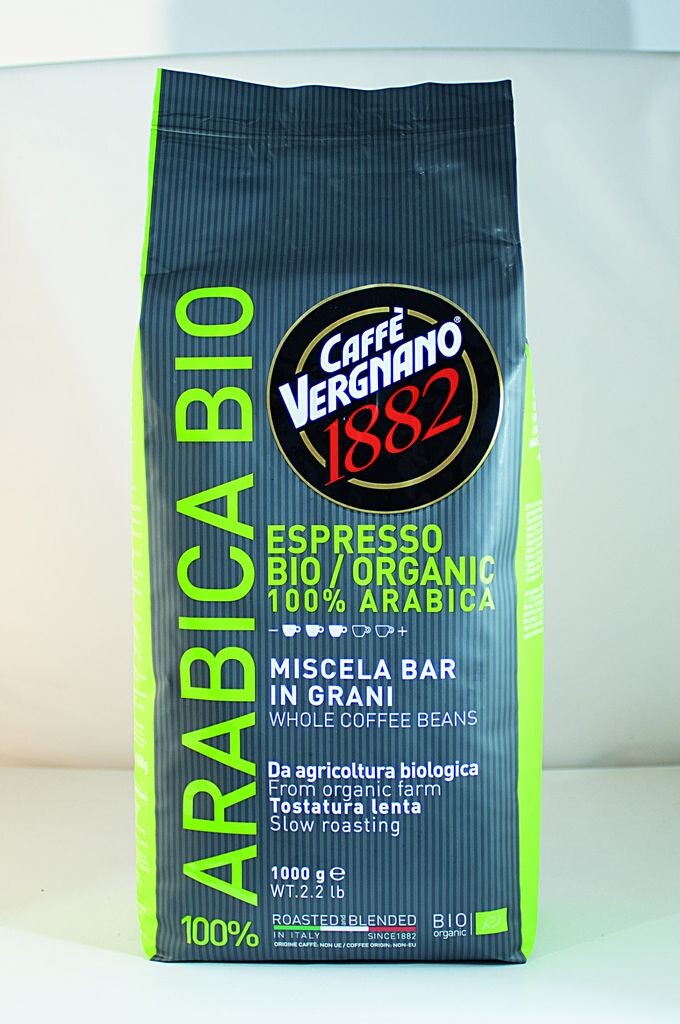 

Caffè Vergnano 100% Арабика Органик 6 х 1 кг кофейных зерен