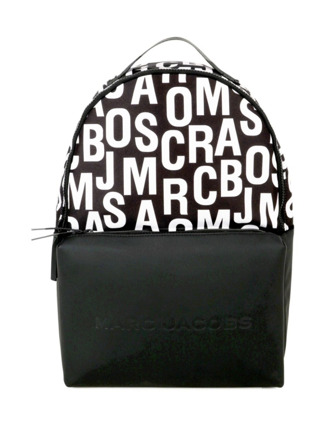 

Marc Jacobs Kids рюкзак на молнии с логотипом, черный