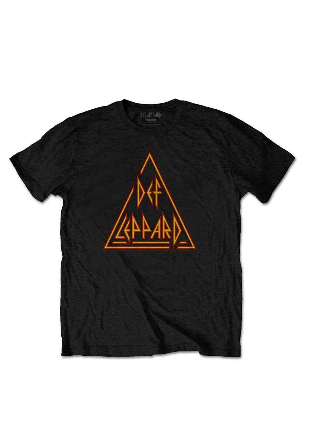 

Футболка с принтом DEF LEPPARD Paradiso Clothing, черный