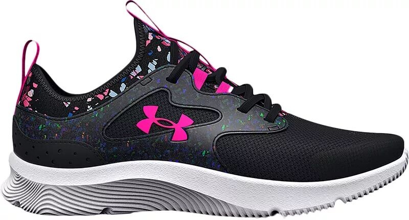 

Детские кроссовки Infinity 2.0 для дошкольников Under Armour, черный/розовый