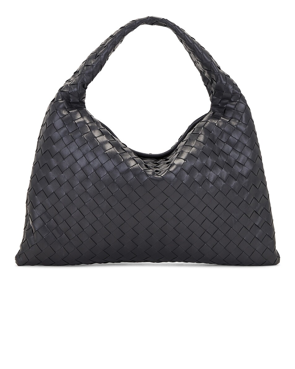 

Маленькая сумка для хмеля Bottega Veneta, цвет Shadow N & Muse Brass