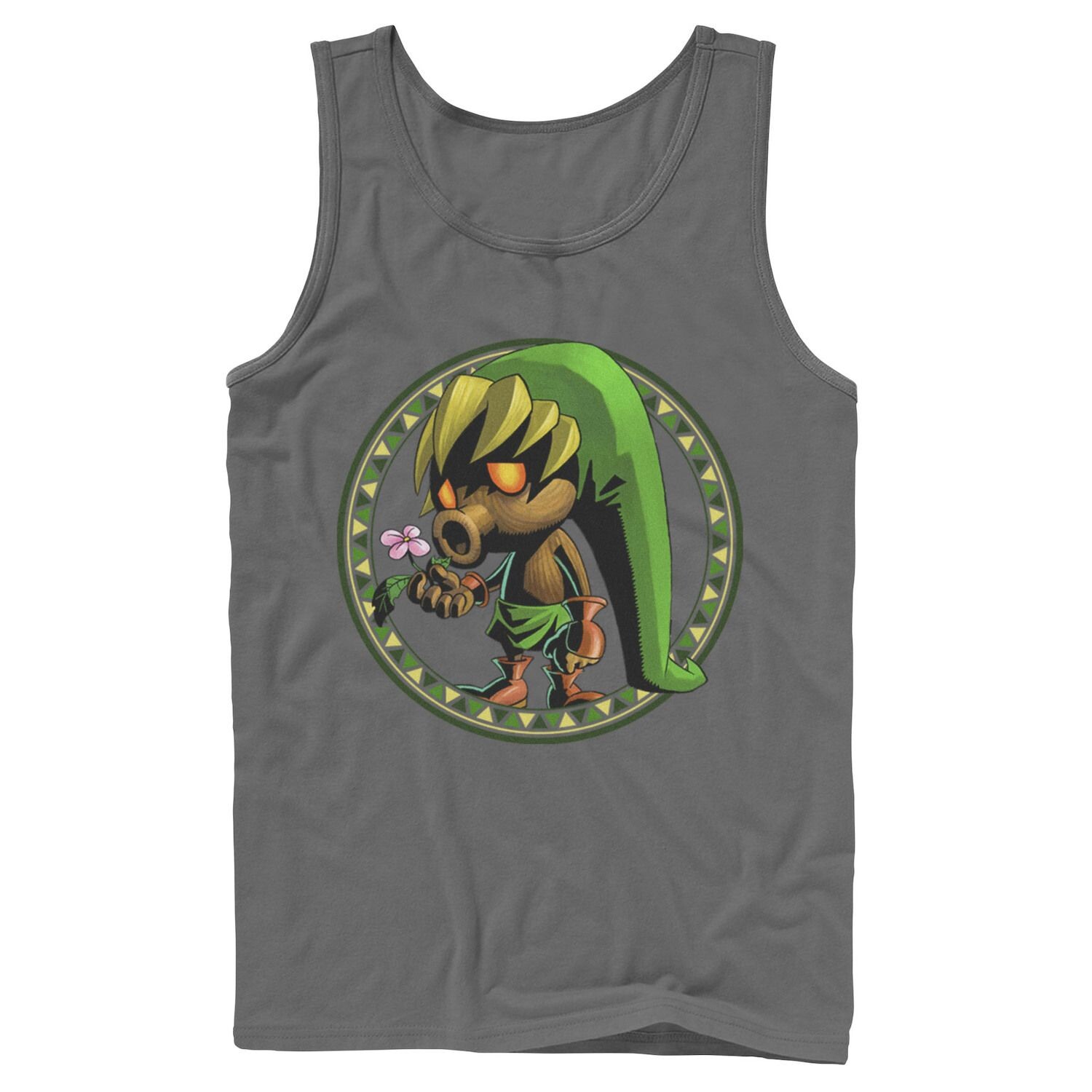 

Мужская майка с маской The Legend Of Zelda Deku Licensed Character