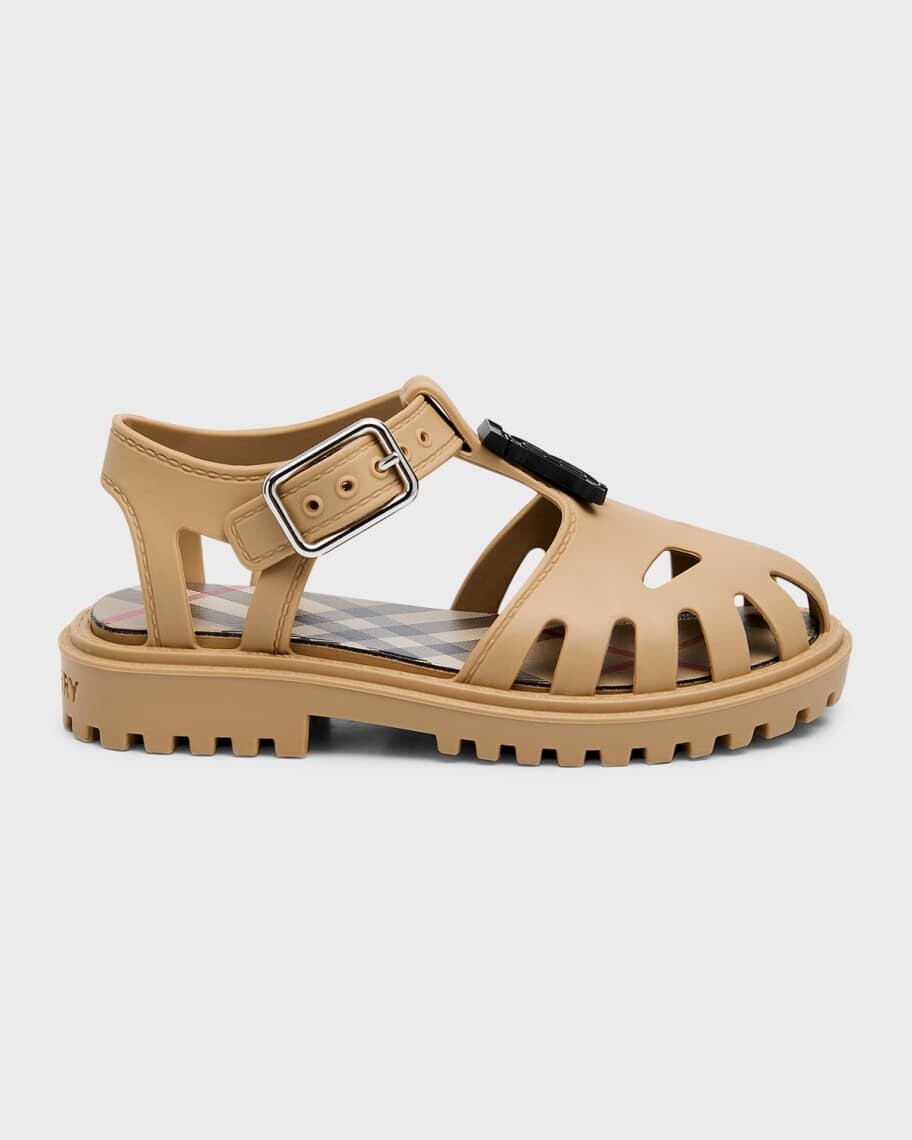 

Сандалии Jenna Jelly для девочек, для малышей/малышей Burberry