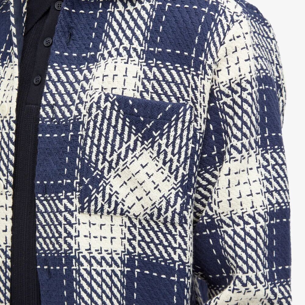 

Wax London Рубашка Whiting Beatnik, синий