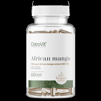 цена Африканское манго 700 мг веганское, 60 капсул, Ostrovit