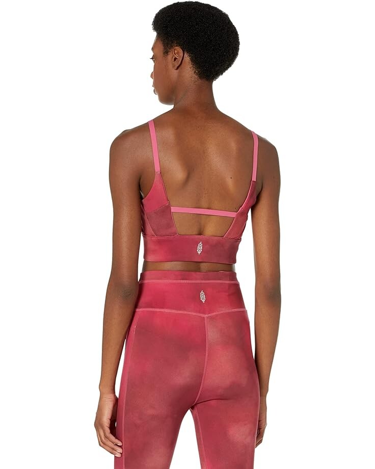 

Бюстгальтер FP Movement Beat The Heat S/S Bra, цвет Red Combo