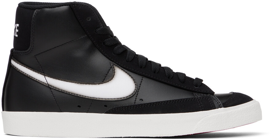 

Черные винтажные кроссовки Nike Blazer Mid 77