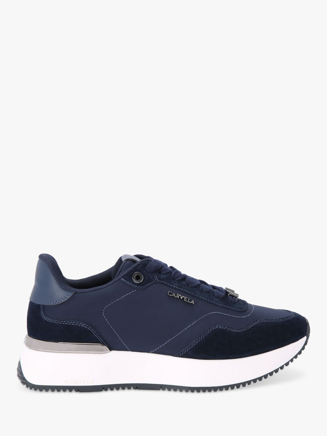 

Кожаные кроссовки Flare Carvela, темно-синий