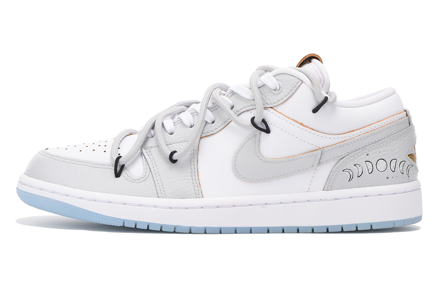 

Jordan Air Jordan 1 винтажные баскетбольные кроссовки мужские, White/Gray
