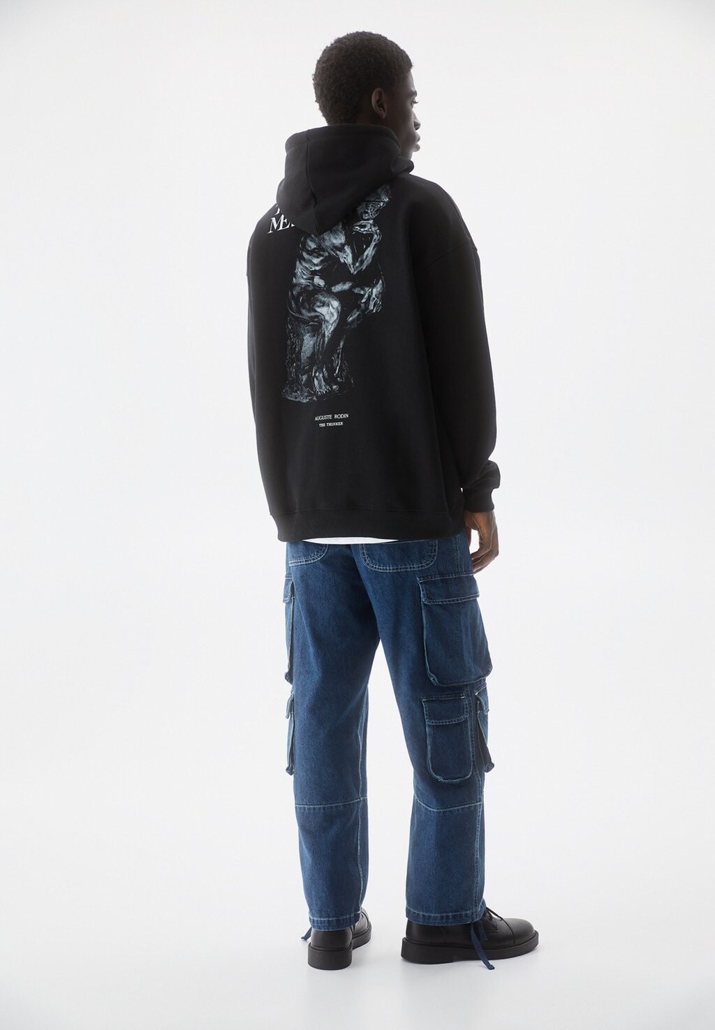 

Толстовка The Met PULL&BEAR, черный