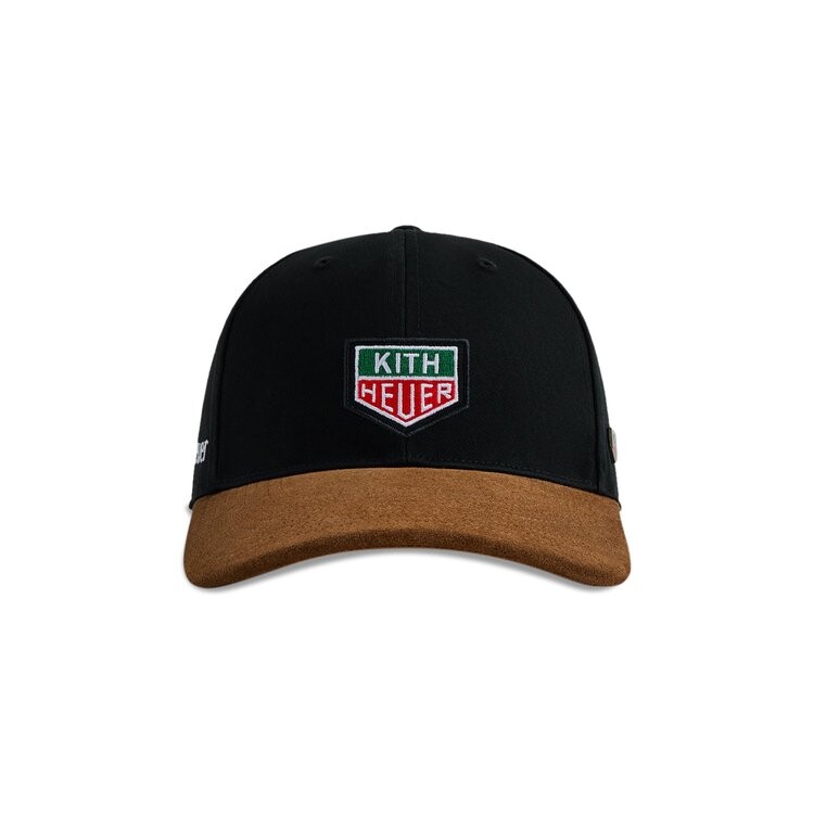 

Бейсболка Kith x TAG Heuer Formula 1 Aaron Suede Brim Cap, черный