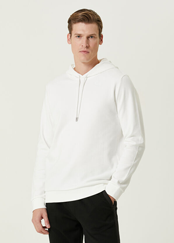 

Толстовка с капюшоном Beymen Collection, экрю