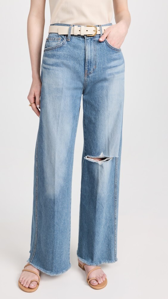 

Джинсы Veronica Beard Jean Taylor High Rise Wide Leg