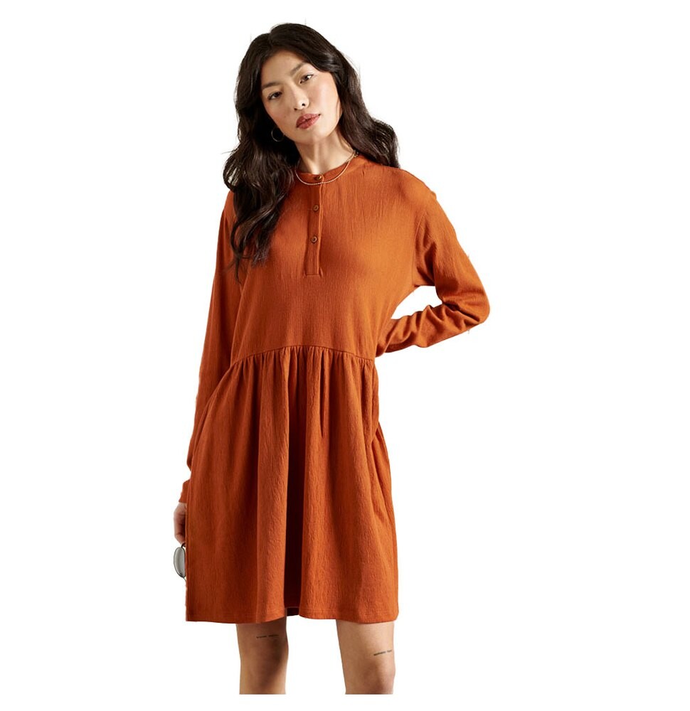 

Короткое платье Superdry Jersey Mini, оранжевый