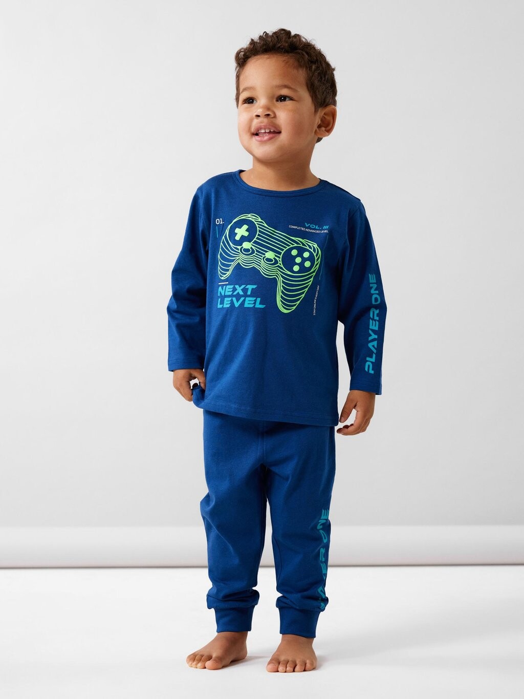 

Брюки для сна NKMNIGHTSET PEONY GAMING Name it, цвет navy peony