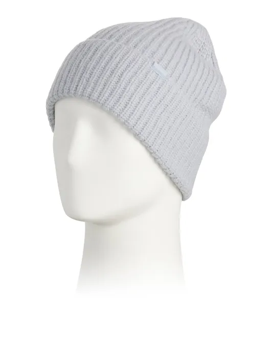 

Шапка-бини из смеси шерсти альпаки Madewell, цвет Heather Blue