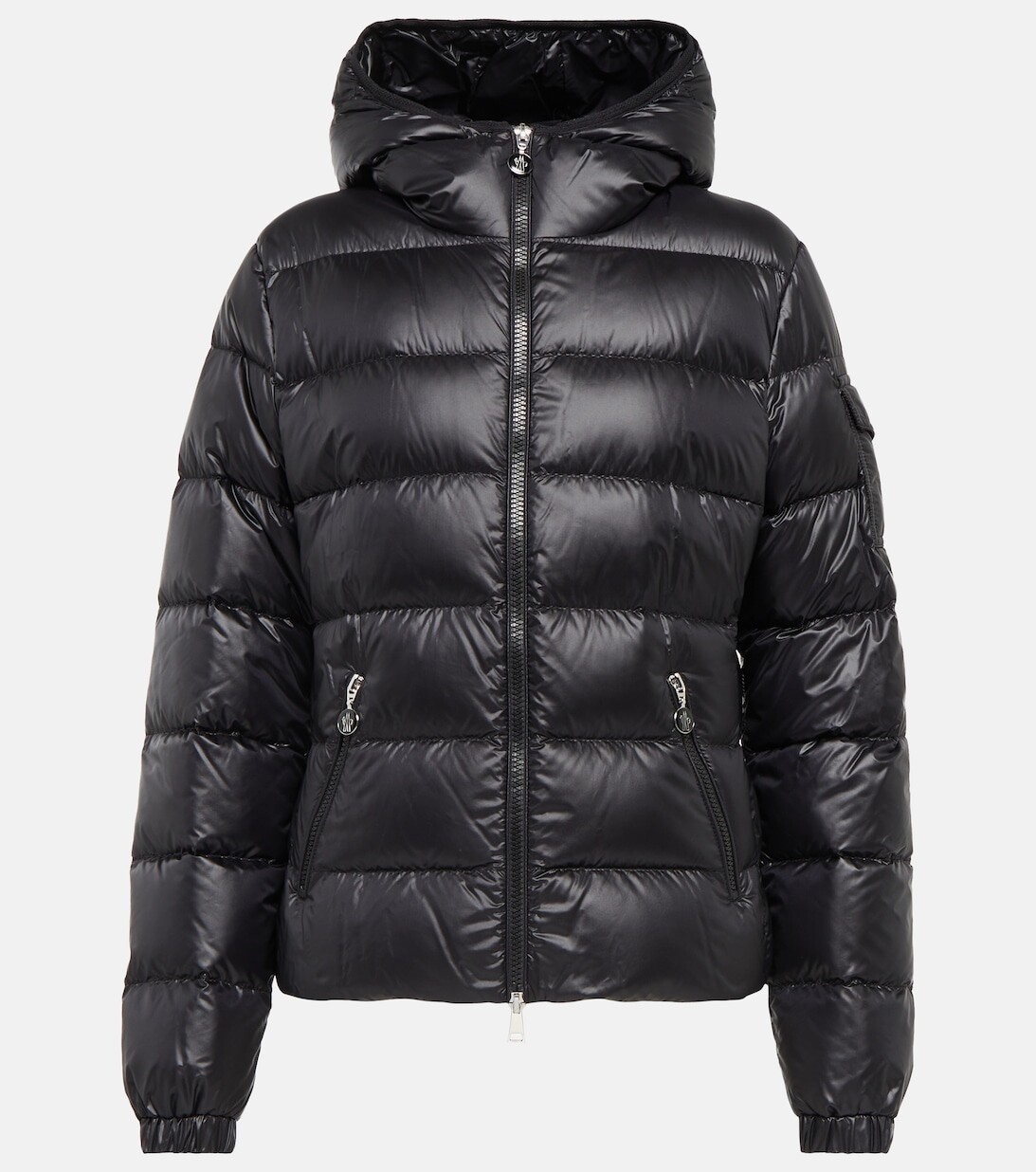 

Стеганый пуховик Gles MONCLER, черный