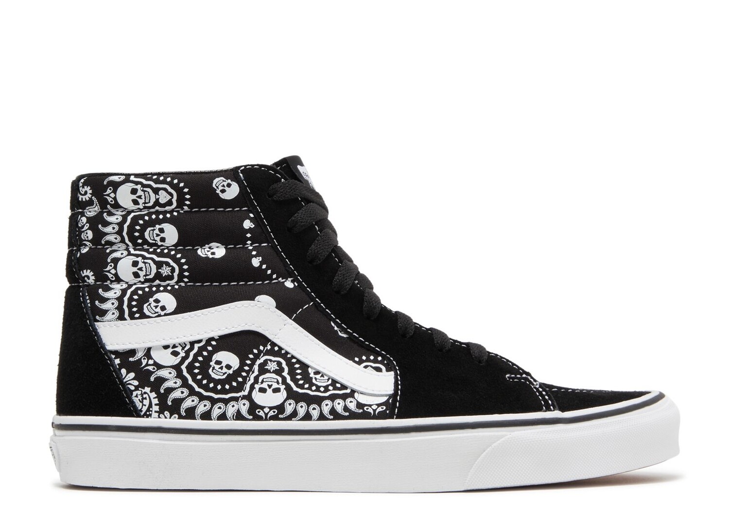 

Кроссовки Vans Sk8-Hi 'Bandana - Black', черный