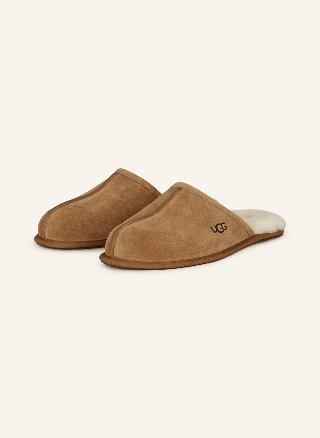 

Тапочки царапаются Ugg, бежевый