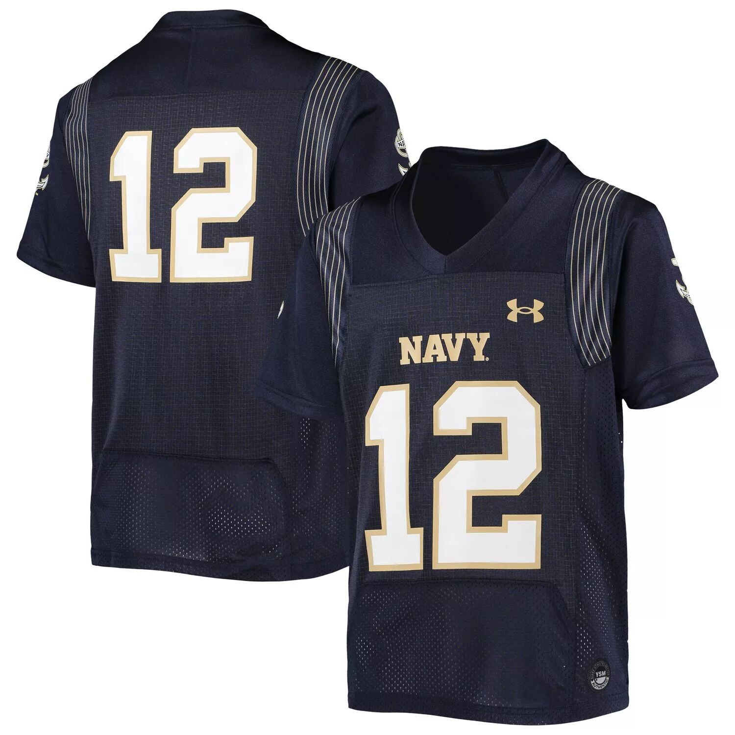

Реплика джерси Youth Under Armour # 12 Navy Navy Gardshipmen Under Armour