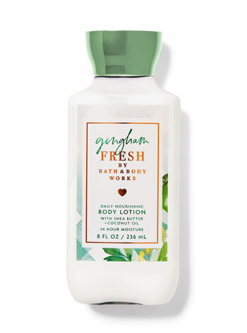 

Ежедневный питательный лосьон для тела Gingham Fresh, 8 fl oz / 236 mL, Bath and Body Works