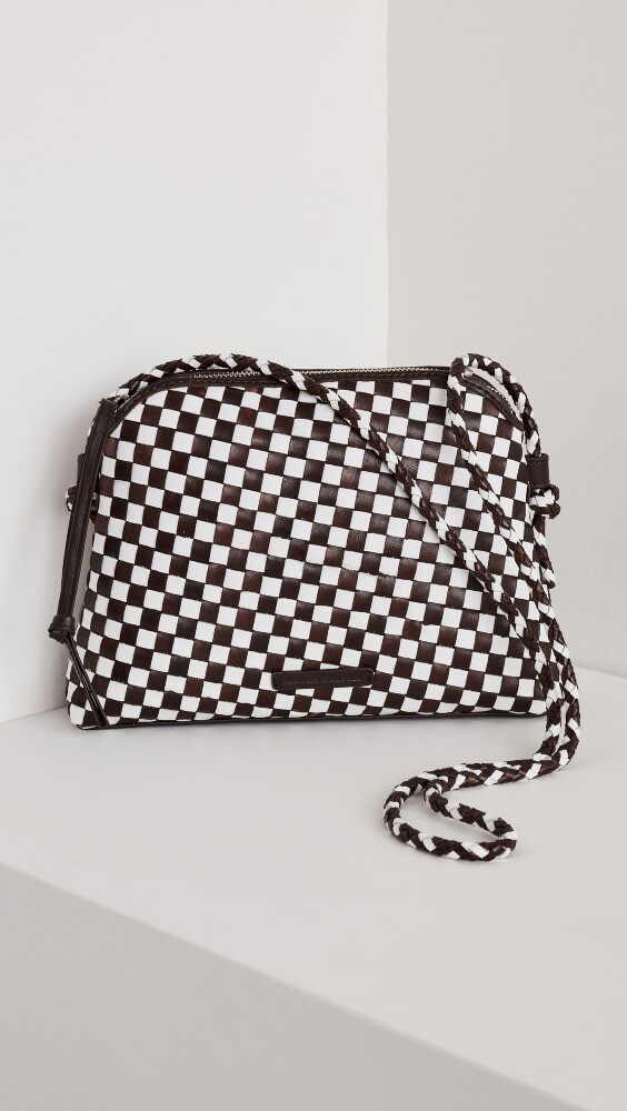 

Сумка-кроссбоди Loeffler Randall Mallory Woven, коричневый