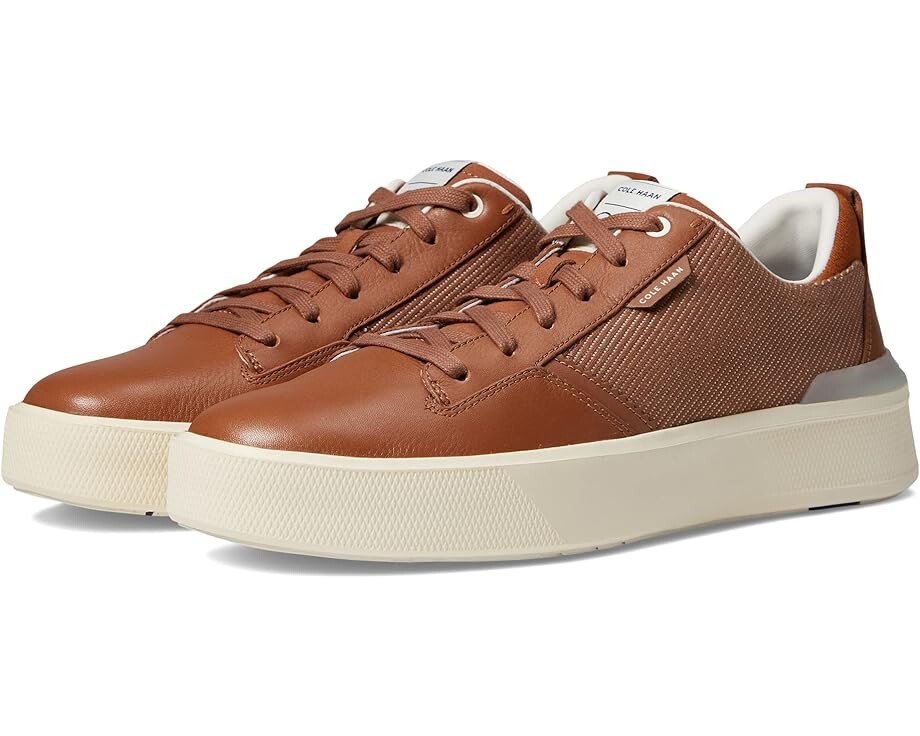 

Кроссовки Cole Haan Grandpro Crew Sneaker, цвет British Tan/Ivory